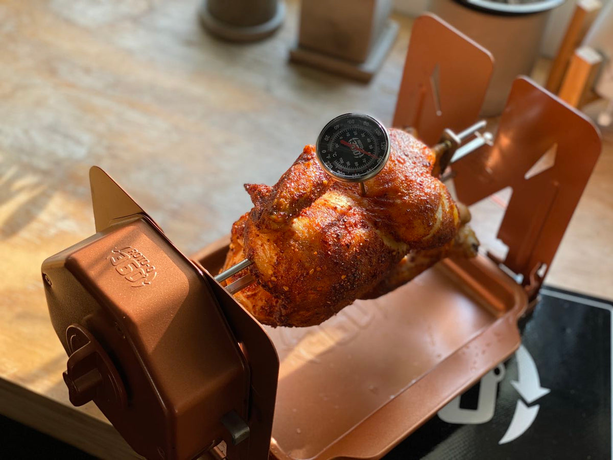 Make a Perfect Rotisserie Chicken in just 45mins