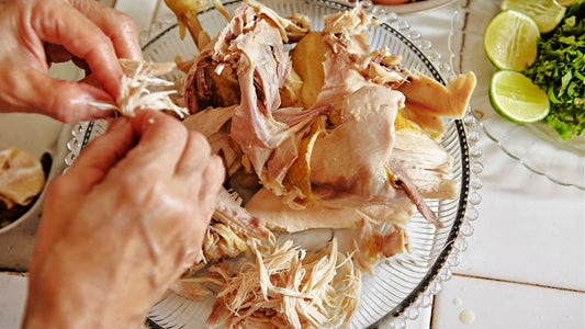 How to Shred Rotisserie Chicken [the best way!]