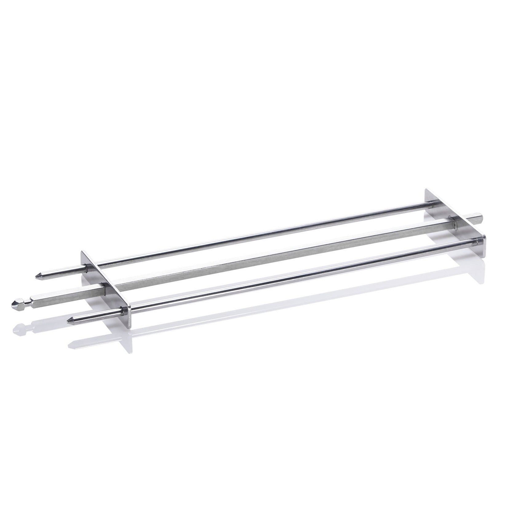 Stainless steel 3-prong rotisserie rod for the ROTO-Q 360 Foldable Grill