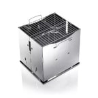 Assembled ROTO-Q 360 Foldable Stainless Steel Grill