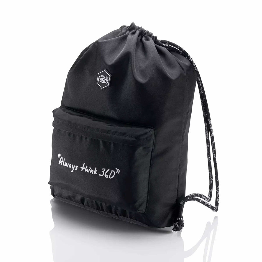 ROTO-Q 360 Travel Drawstring Bag With Pockets