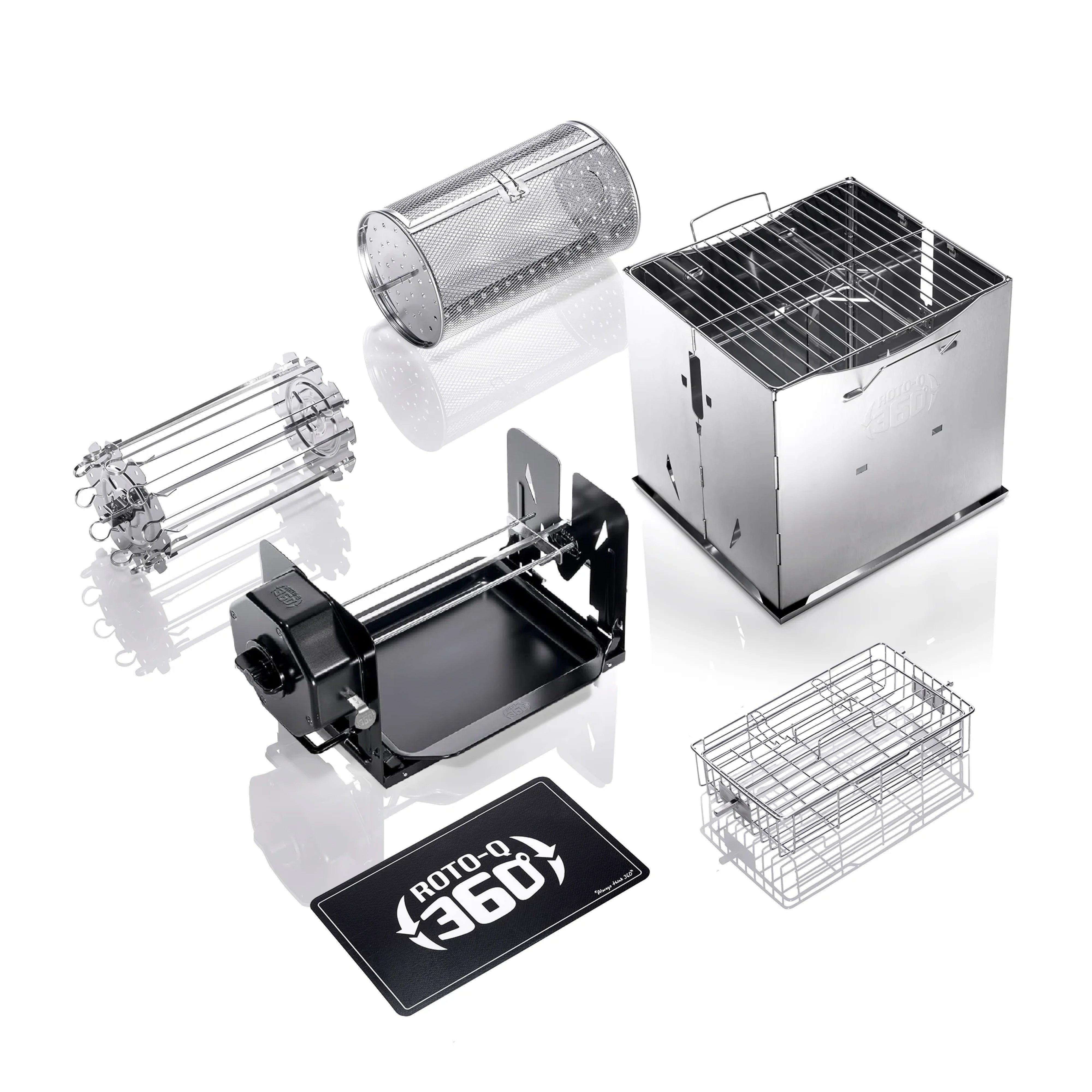RotoQ360 | The Ultimate Outdoor Non-Electric Rotisserie Oven