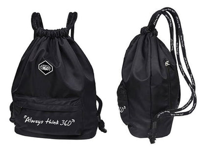 Roto-Q 360 Travel Drawstring Bag With Pockets