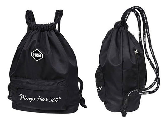 ROTO-Q 360 Travel Drawstring Bag With Pockets
