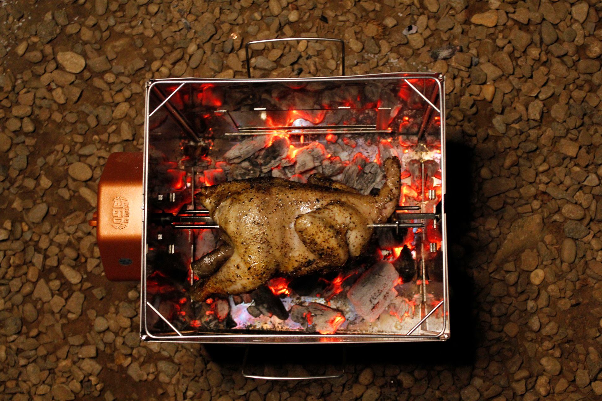 outdoor rotisserie