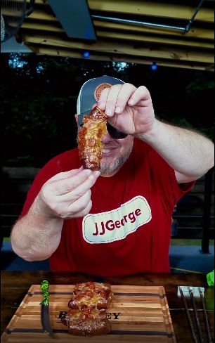 Step 8 — Enjoy: Carefully remove your Pizza Sausage from the heat, se