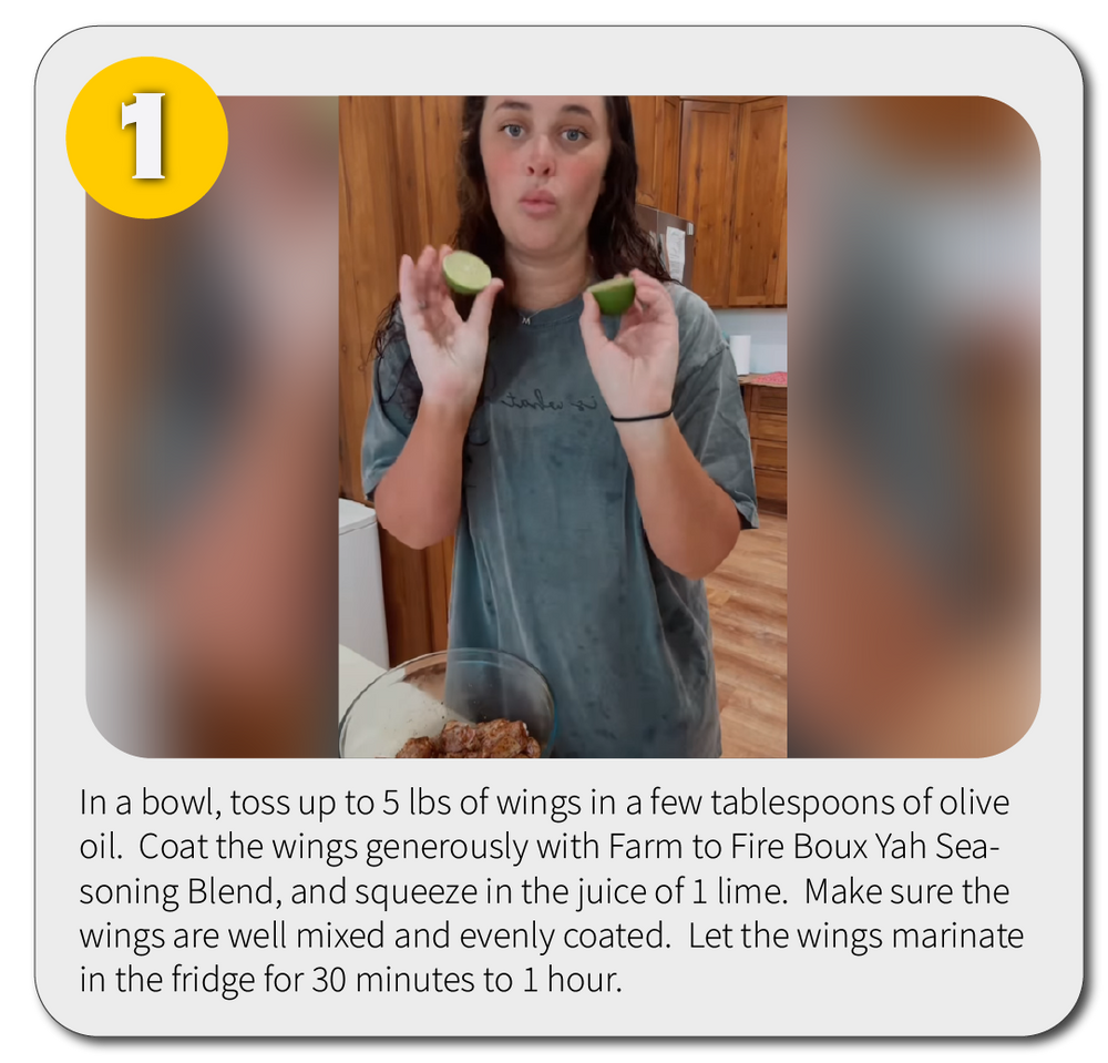 Boux-Yah Chicken Wings | Recipe