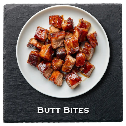 Pork butt bites